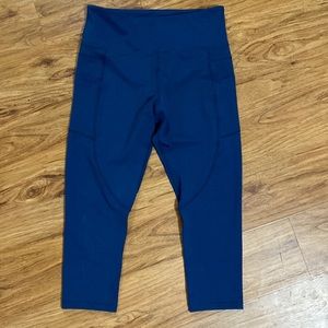 ZYIA Dark Blue High-Rise Crop Length 21” (Size 8-10)